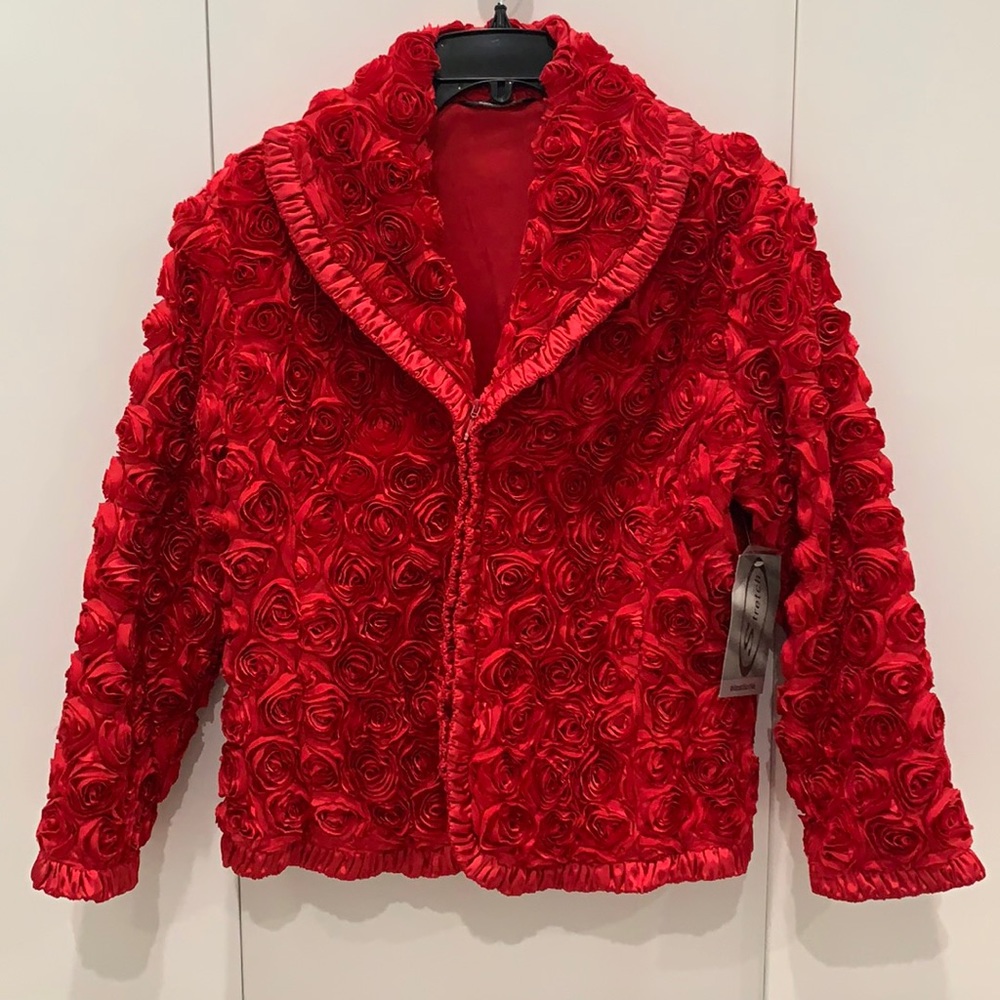 Samuel dong red jacket